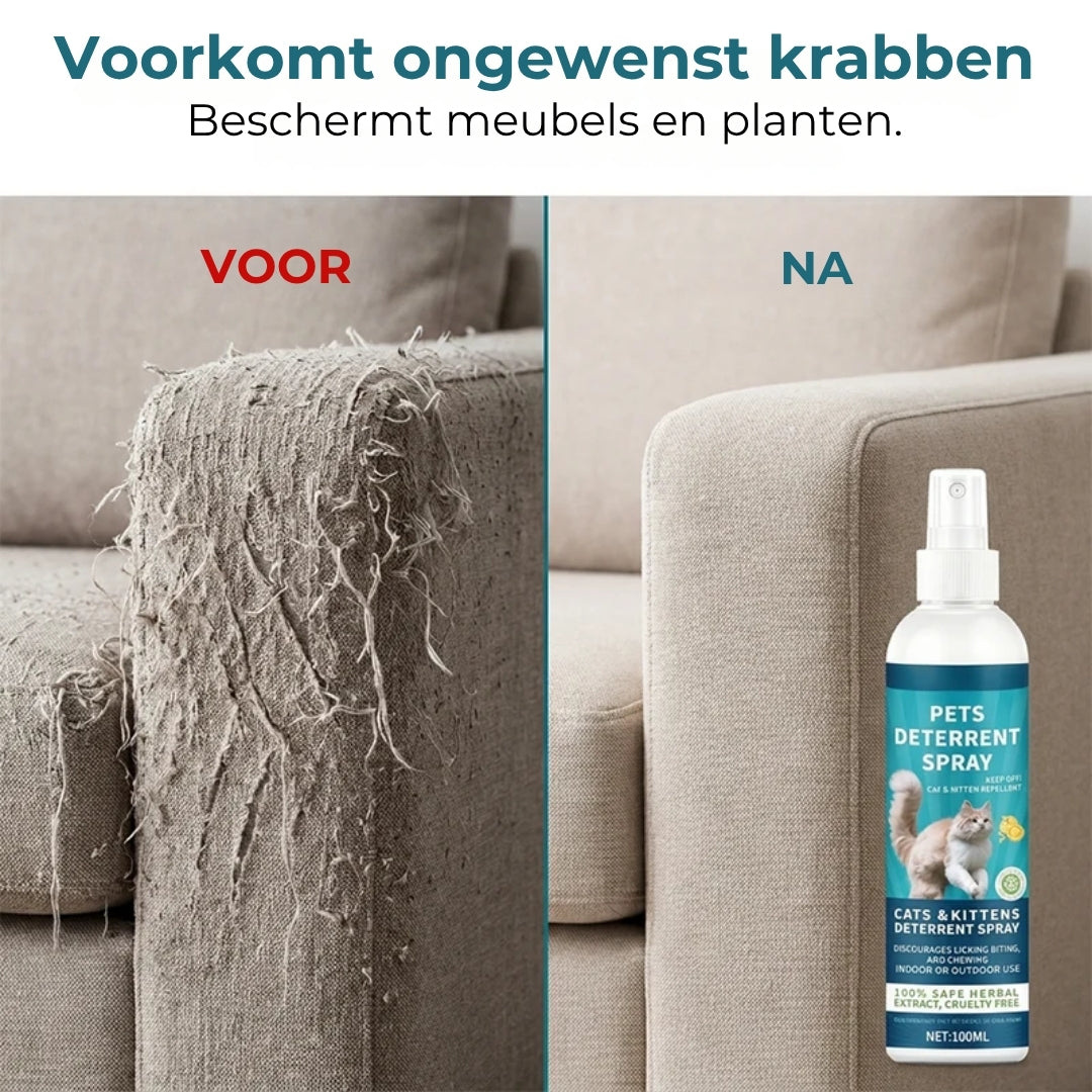 Kruidenafweerspray voor Huisdieren