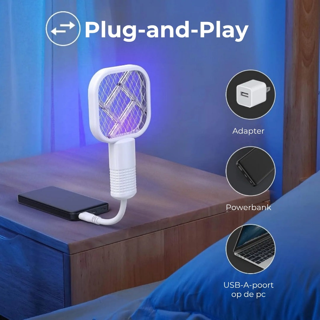 2-in-1 Elektrische Muggenmepperval met UV-Lamp
