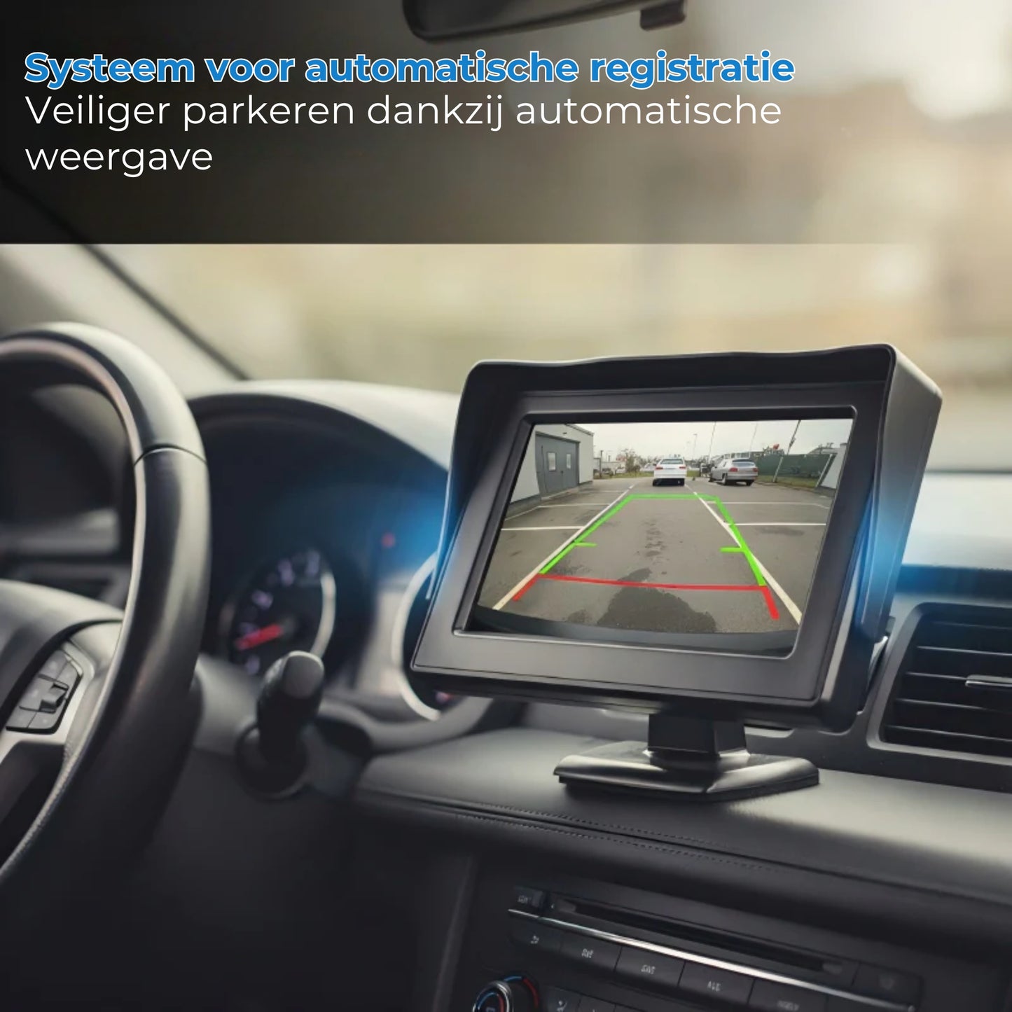 HD-Achteruitrijcamera met Display