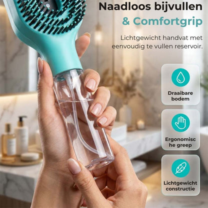 Hydraterende Haarborstel met Ingebouwde Vernevelaar