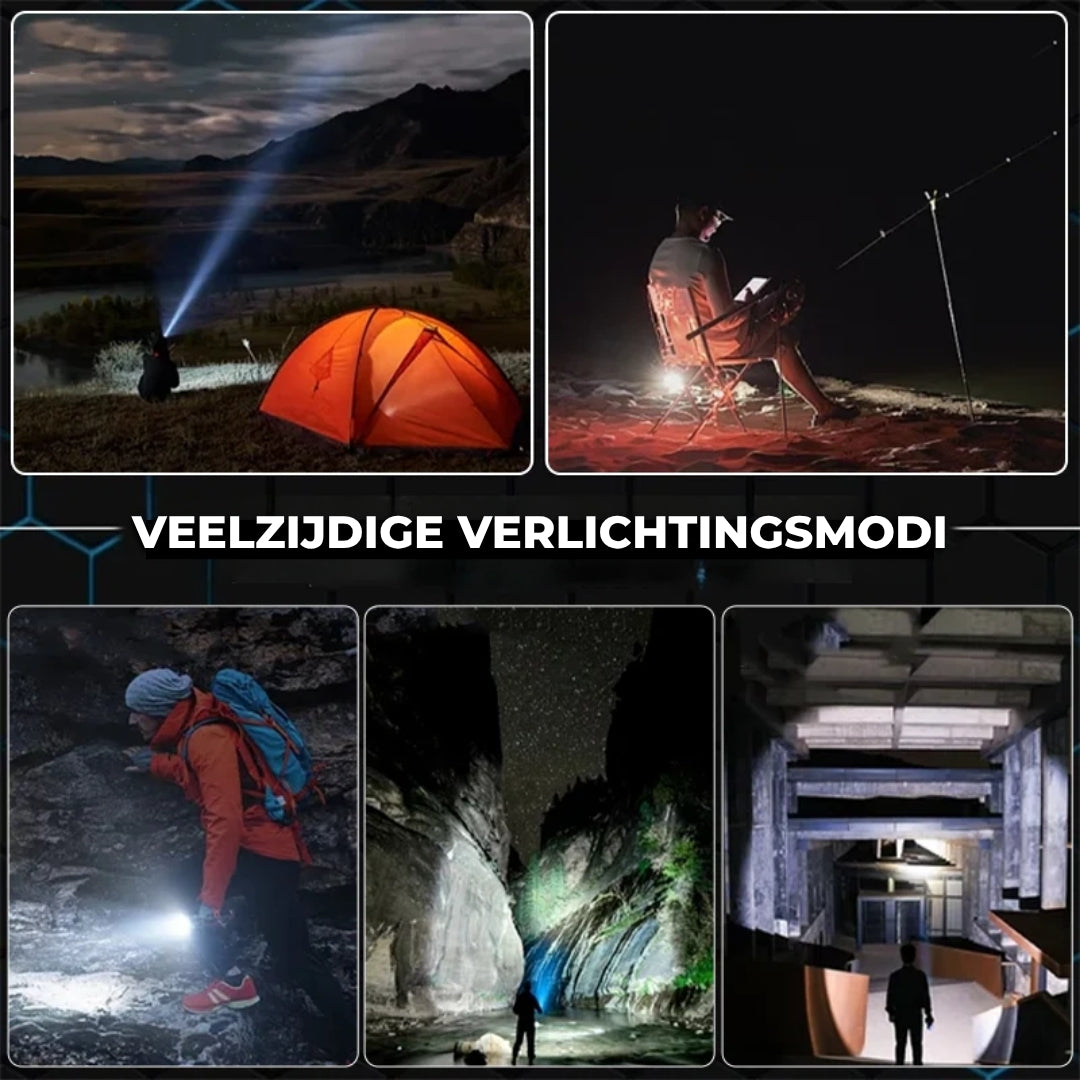 Oplaadbare Mini-Zaklamp Sleutelhanger