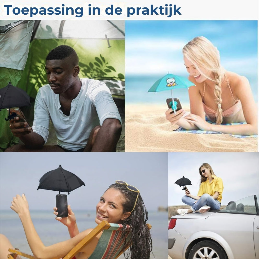 Telefoonparasol met Zuignap