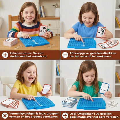 Educatief Rekenbord met Rekenkaarten