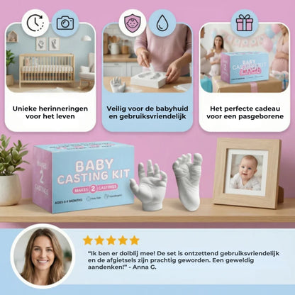Huidvriendelijke Afdrukset voor Handjes en Voeten
