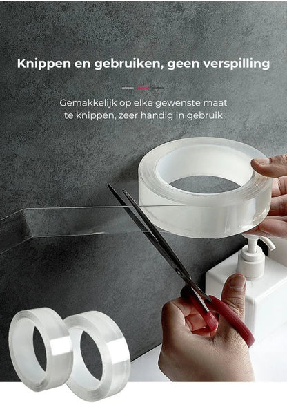 Dubbelzijdige Nanotape