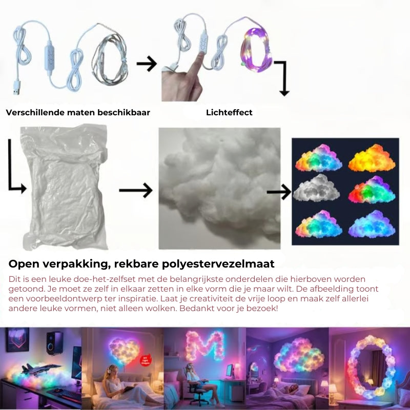 LED Wolkenlamp