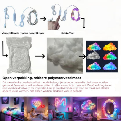 LED Wolkenlamp