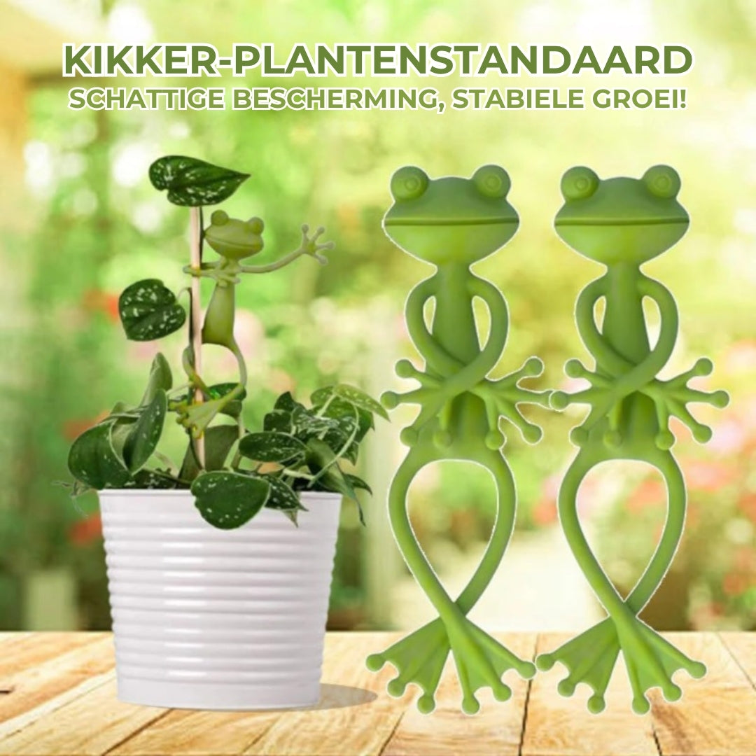 Leuke, Sierlijke Kikker Plantensteun (10st)