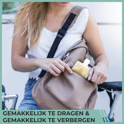Herbruikbare Cosmetische Reiszakjes - 10 Stuks