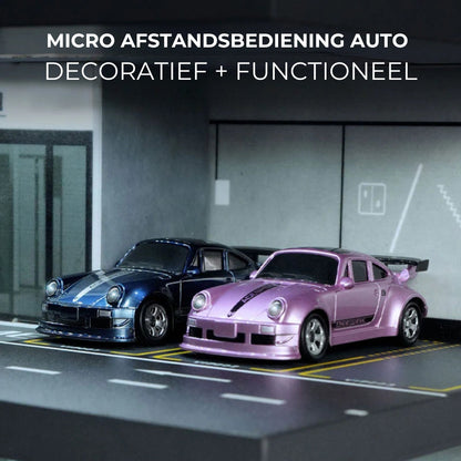 Mini-raceauto met afstandsbediening
