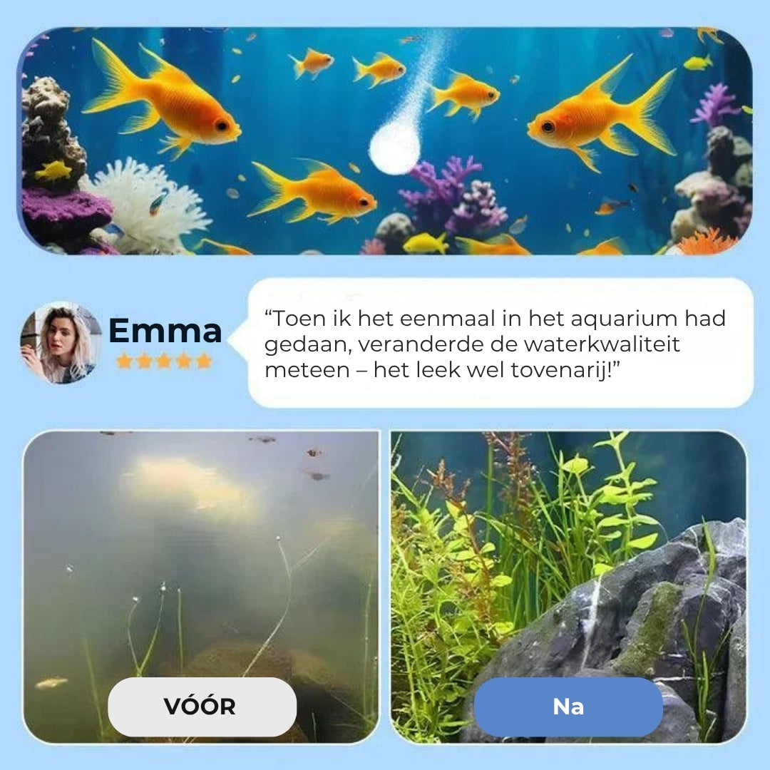 Aquarium Waterzuiveringstabletten