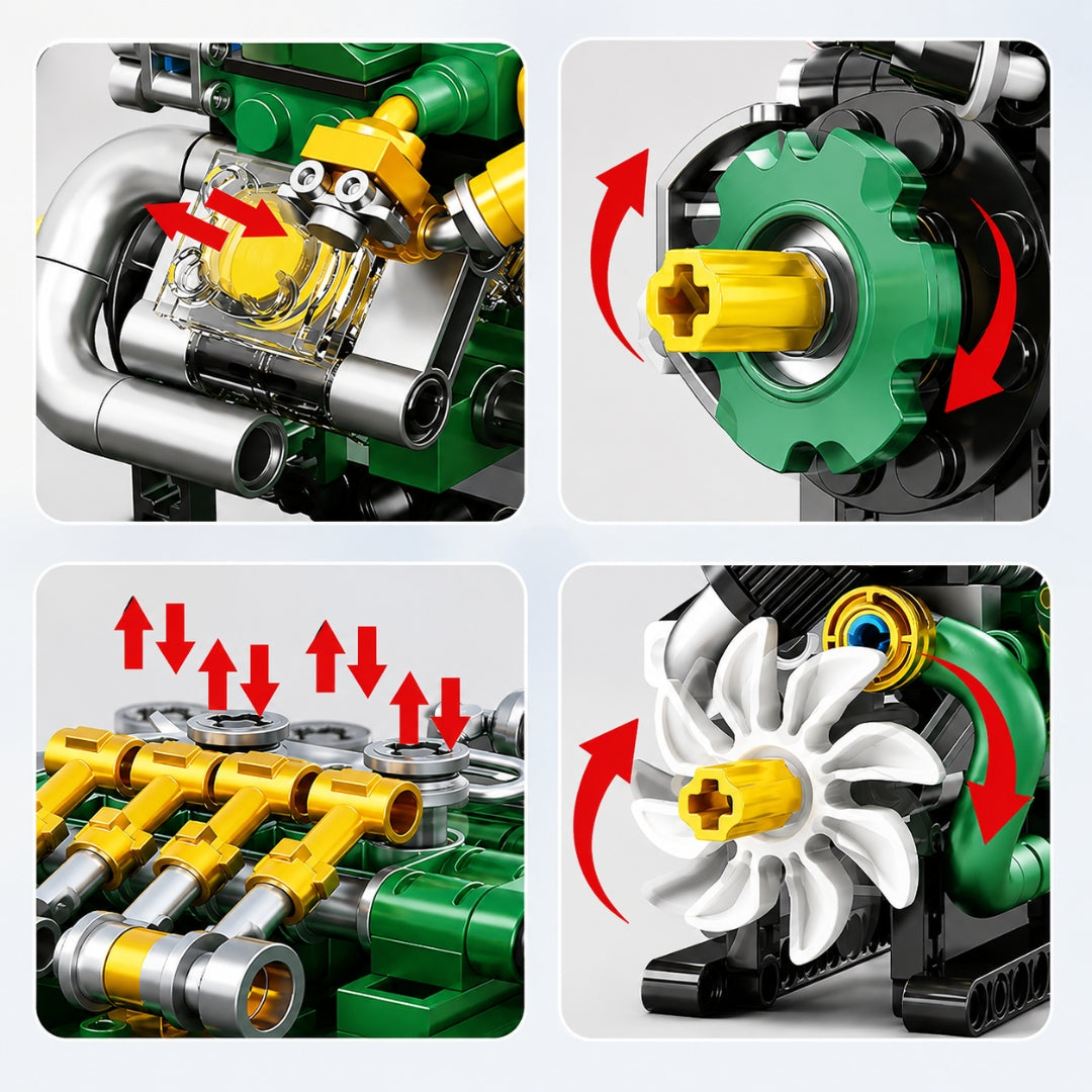 Mechanisch Motorbouwpakket