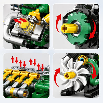 Mechanisch Motorbouwpakket