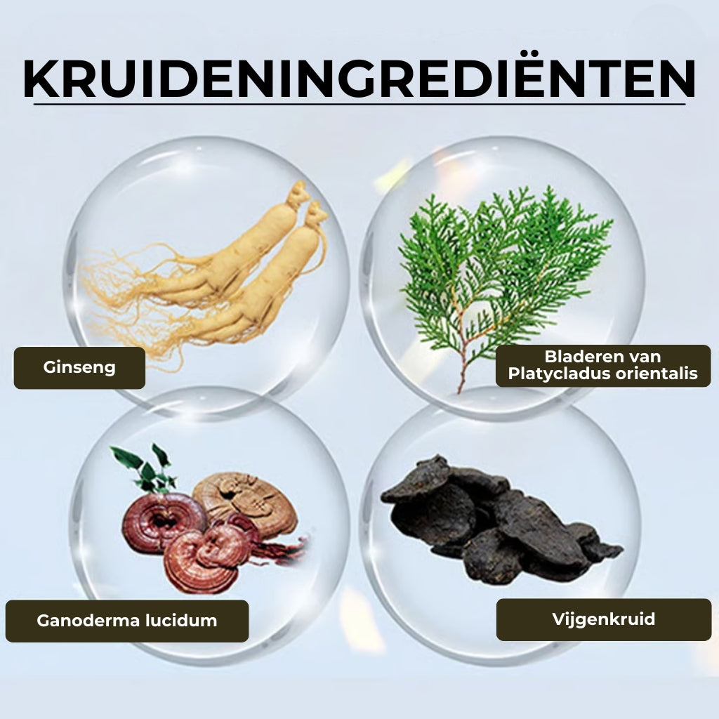 3-in-1 haarkleurende shampoo, plantenextracten voor levendig haar