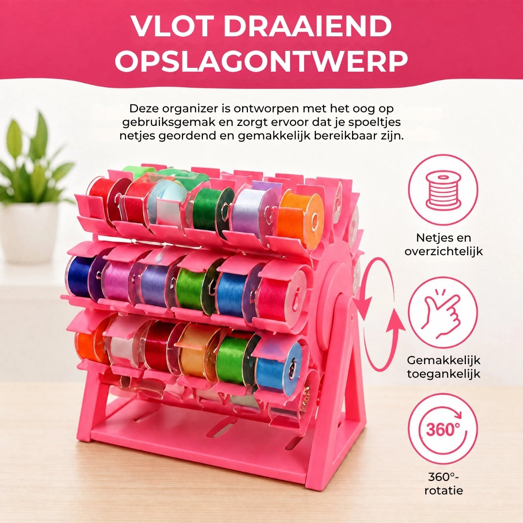 Draaibare Spoelgaren Organizer
