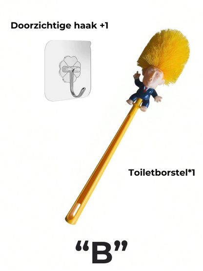 Humoristische President Toiletborstel