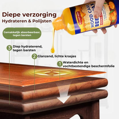 Natuurlijke Bijenwas Houtconditioner