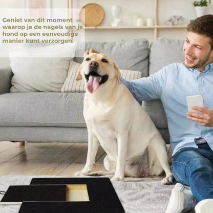 Houten Krab- en Nagelverzorgingsbord voor Honden