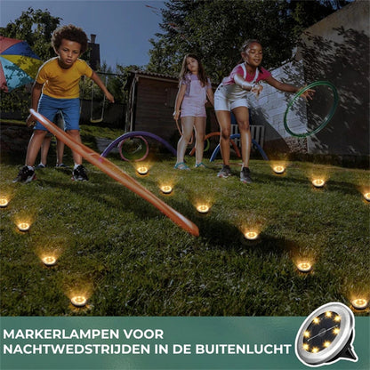Waterdichte Grondlampen op Zonne-Energie