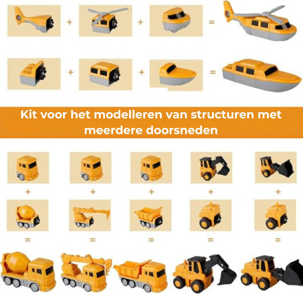 Magnetische Transformerblokken  (35 delen)