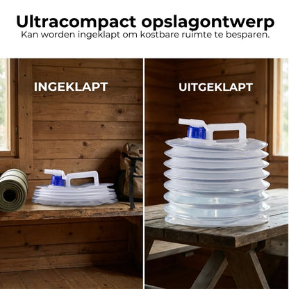 Opvouwbare Watercontainer met Kraan