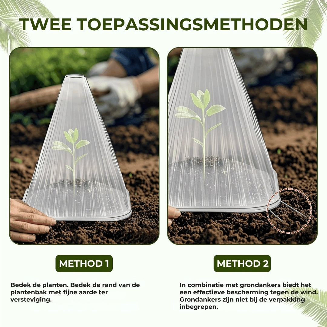 Insectbestendige Beschermhoezen voor Planten - 10 Stuks