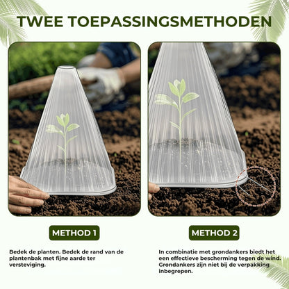 Insectbestendige Beschermhoezen voor Planten - 10 Stuks