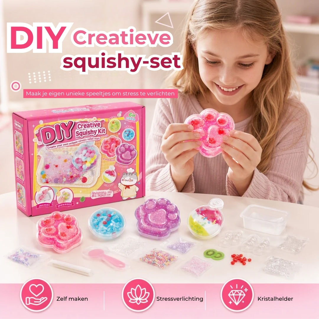 DIY Squishy Speelgoedset voor Kinderen