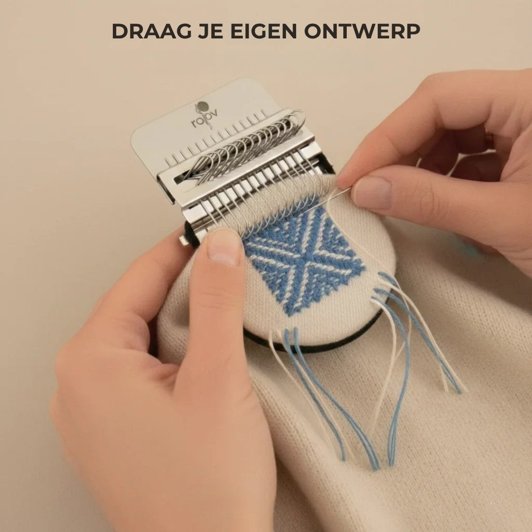 Breiset met Houten Weefgetouw - Ropov
