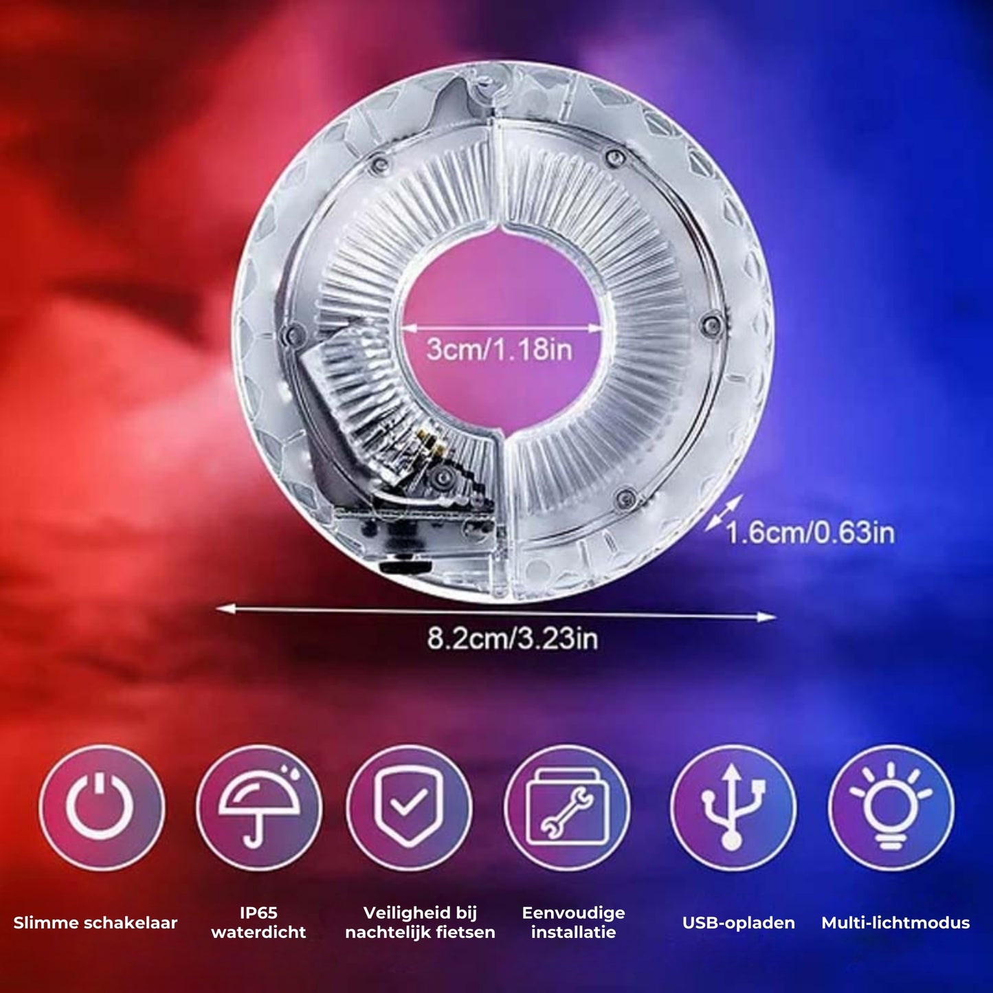 LED Fietswielverlichting