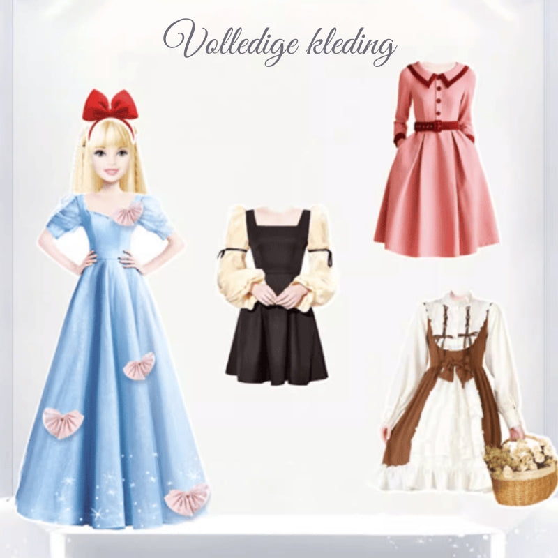 Magnetische prinsessenkledingboek