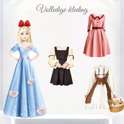 Magnetische prinsessenkledingboek