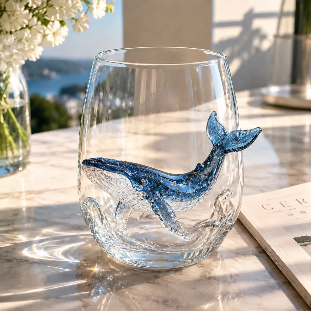3D Zeedieren Glas