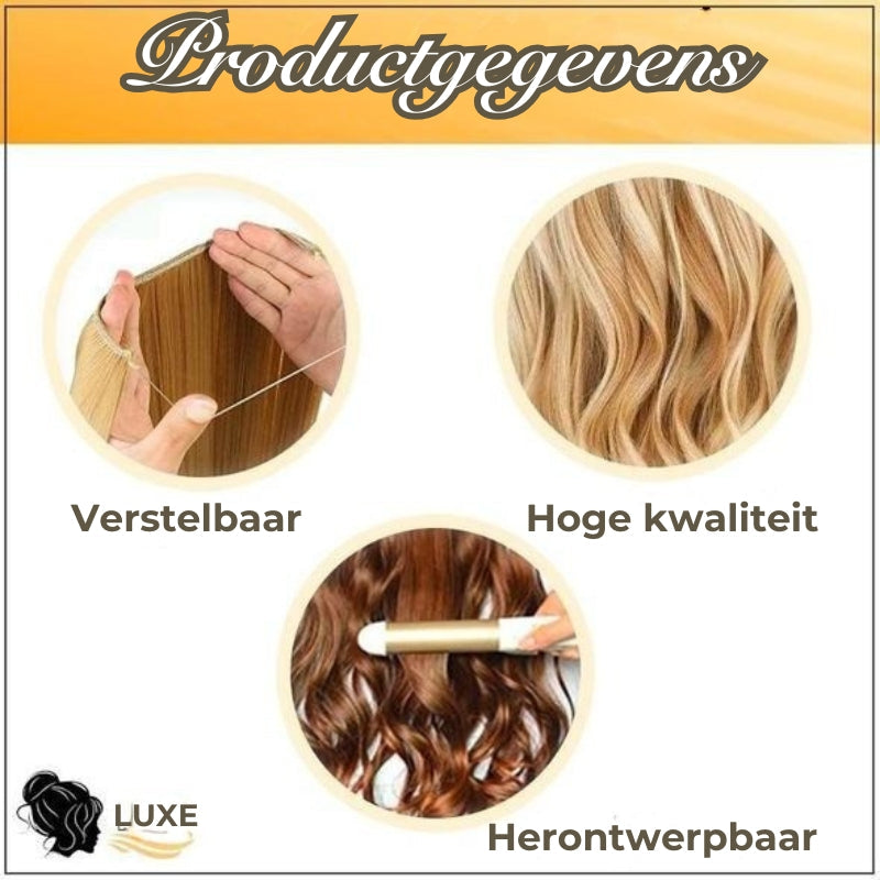 🤩 Verborgen Haarextension Band