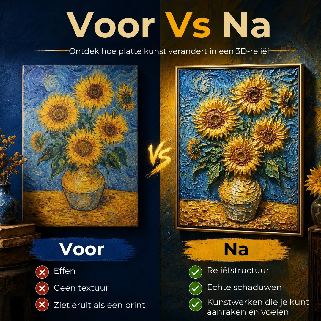 3D Reliëf Kunstpen met Microschuimstructuur