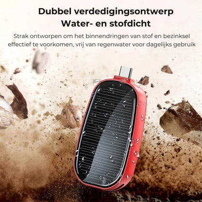 Mini PowerBank op Zonne-energie