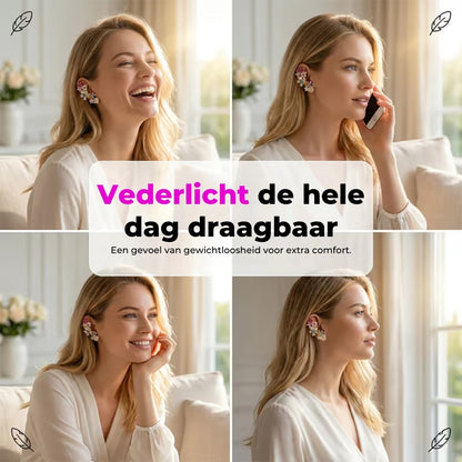 Bloemvormige Oorbellen - 2 Stuks