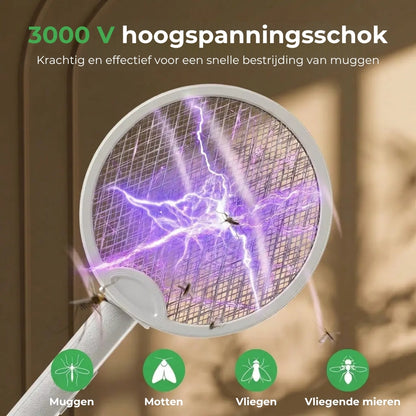 Opvouwbare Elektrische Vliegenmepper