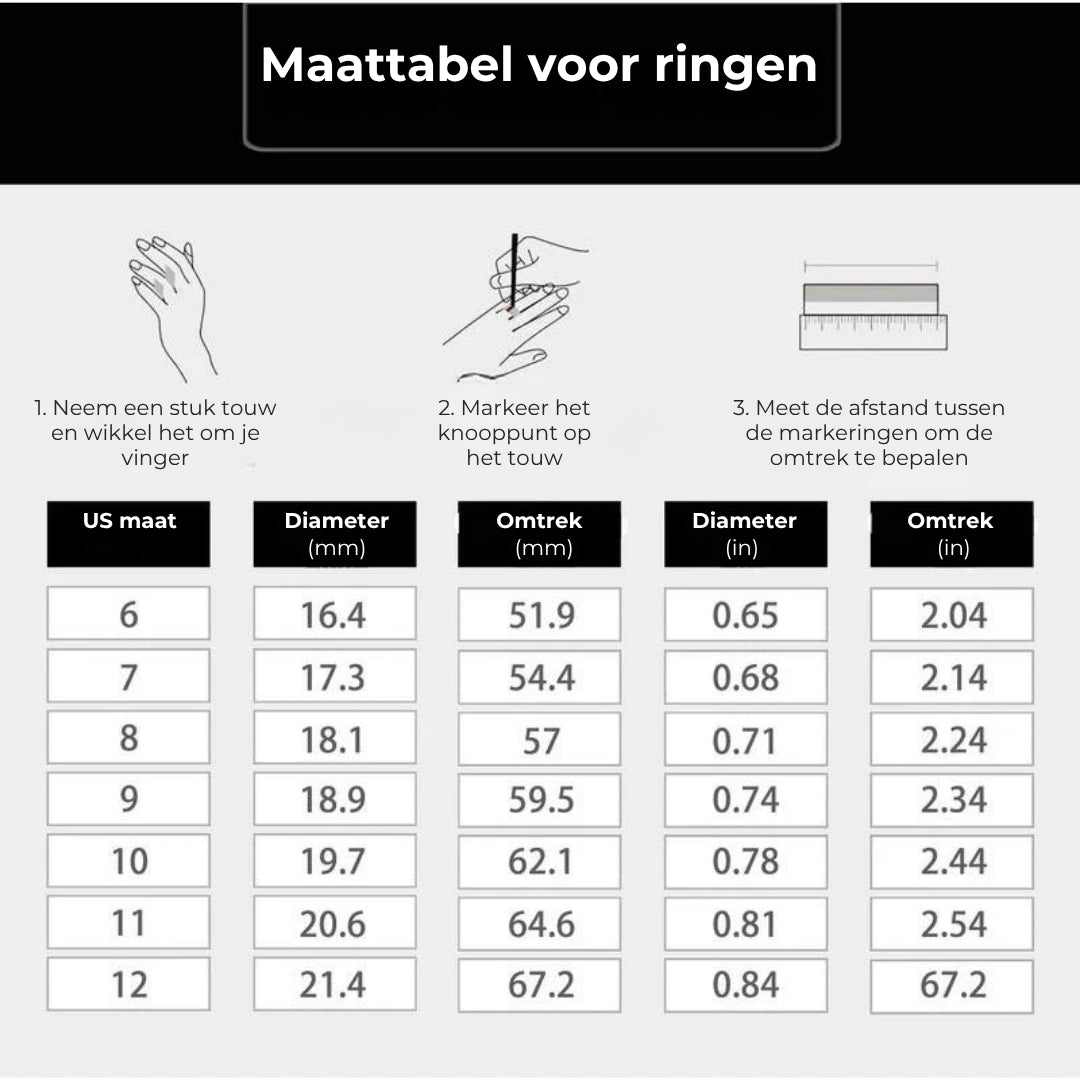 Zilveren heksenknoop ring