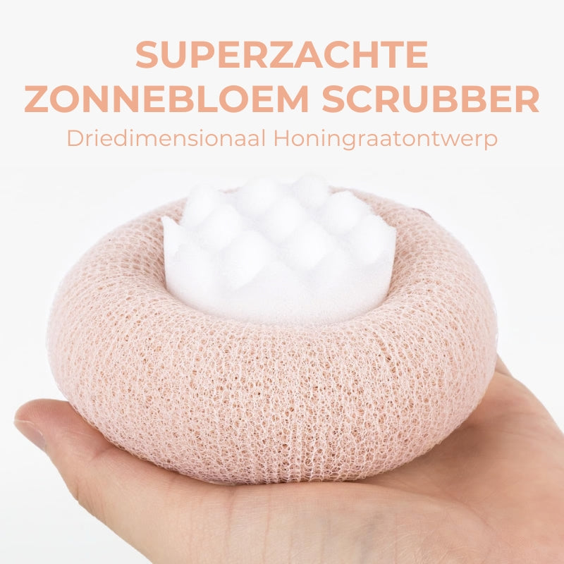 Superzachte Zonnebloem Scrubber