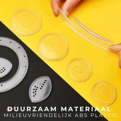 Tekenspiralen Set (22 stuks)