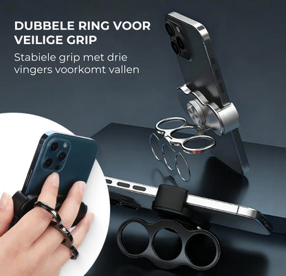 3-Vingerige Telefooncliphouder