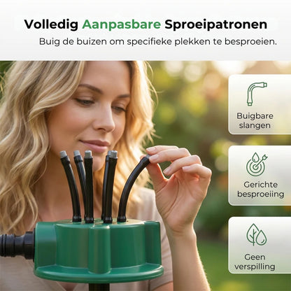 Krachtige 360° Gazonsproeier