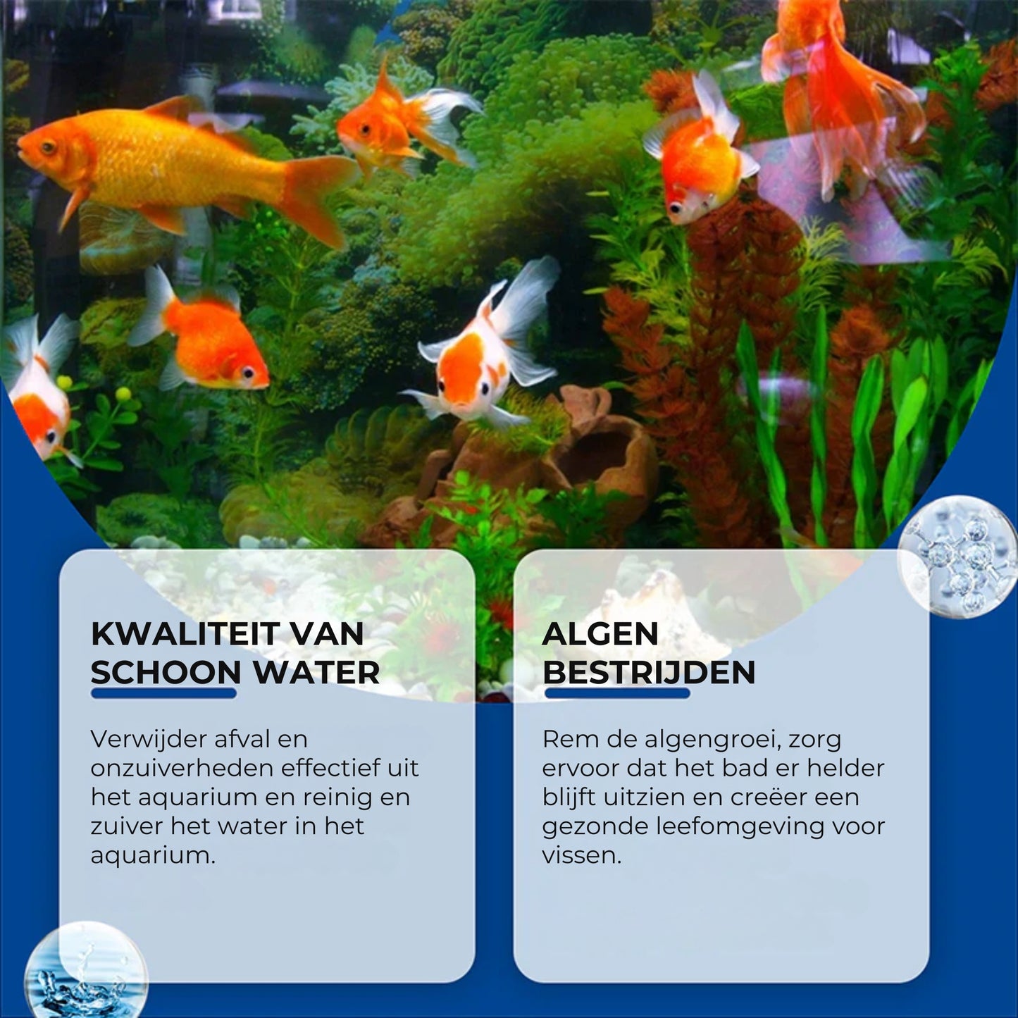 Krachtige Aquariumreiniger