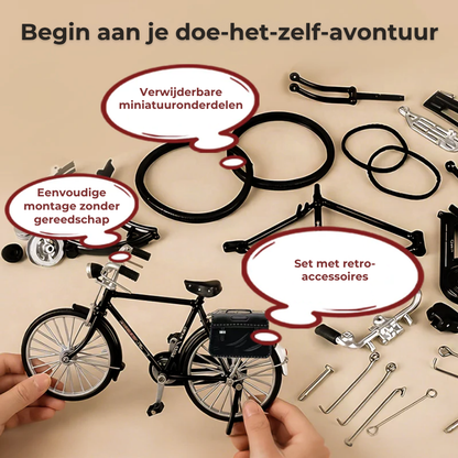 1:10 Miniatuur Fietsmodel van Metaal