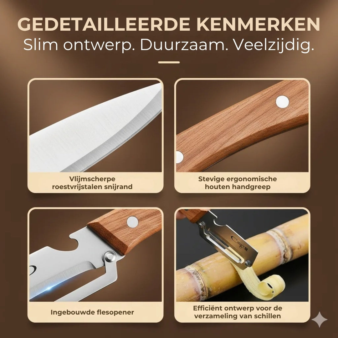 Roestvrijstalen Dunschiller