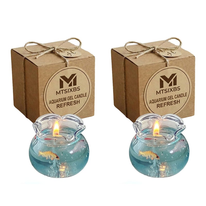 Mini Bubble Fish Tank Geurkaars