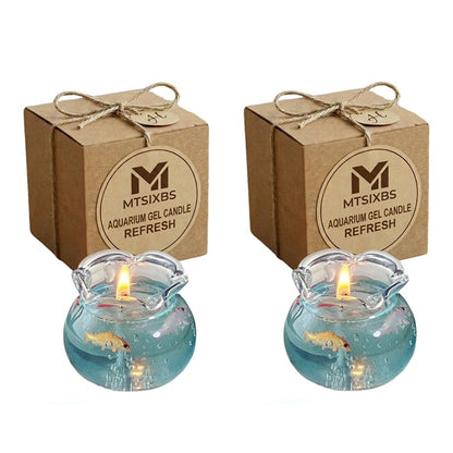 Mini Bubble Fish Tank Geurkaars