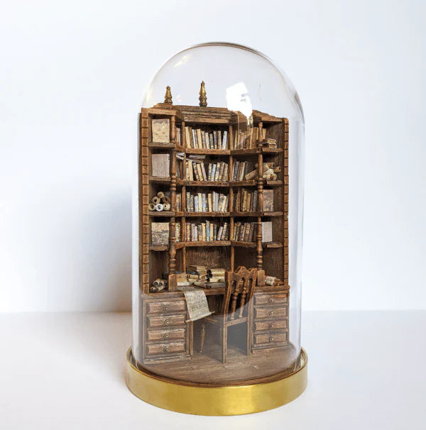 De miniatuurbibliotheek “The Bay Library”