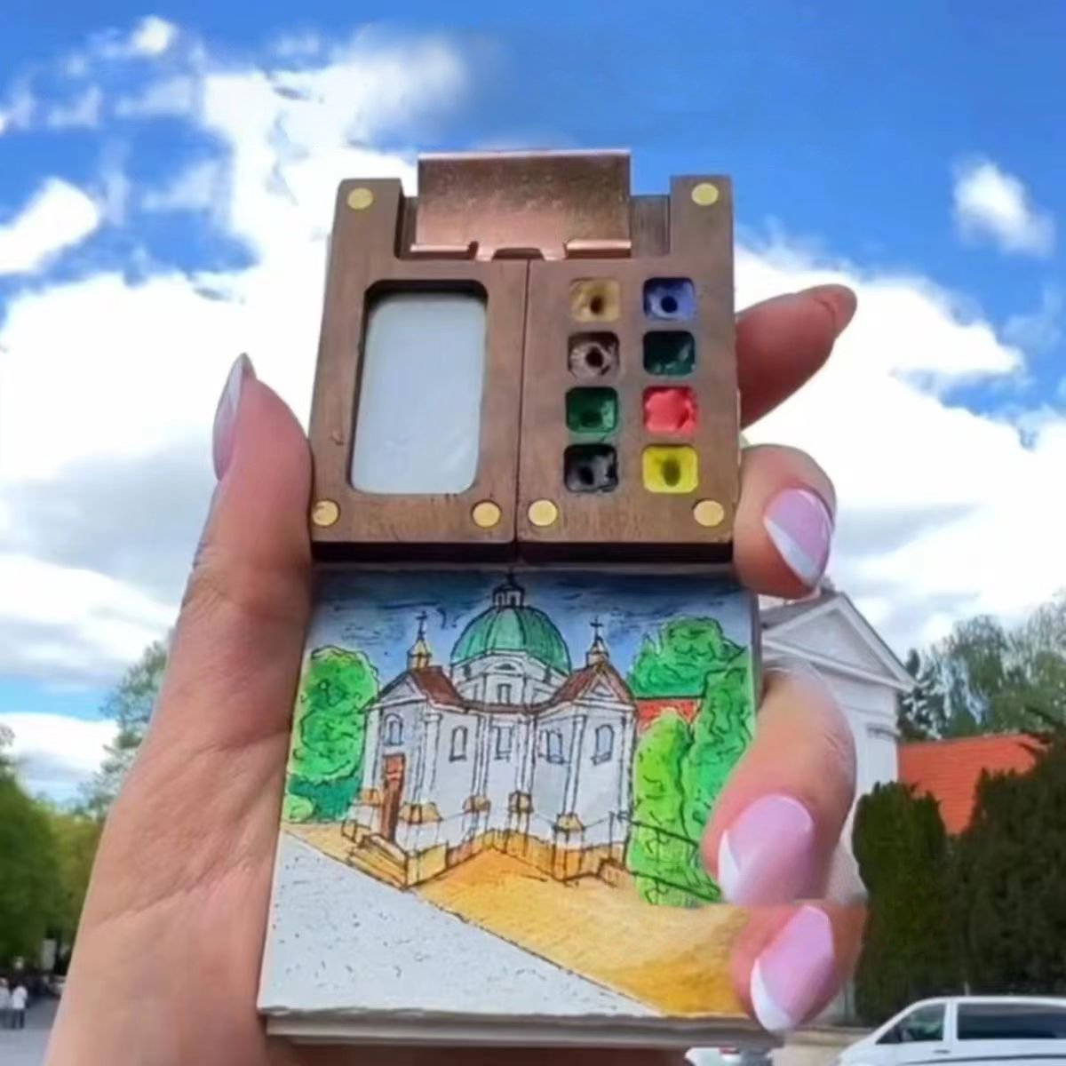 🎨 Zakformaat Aquarelset